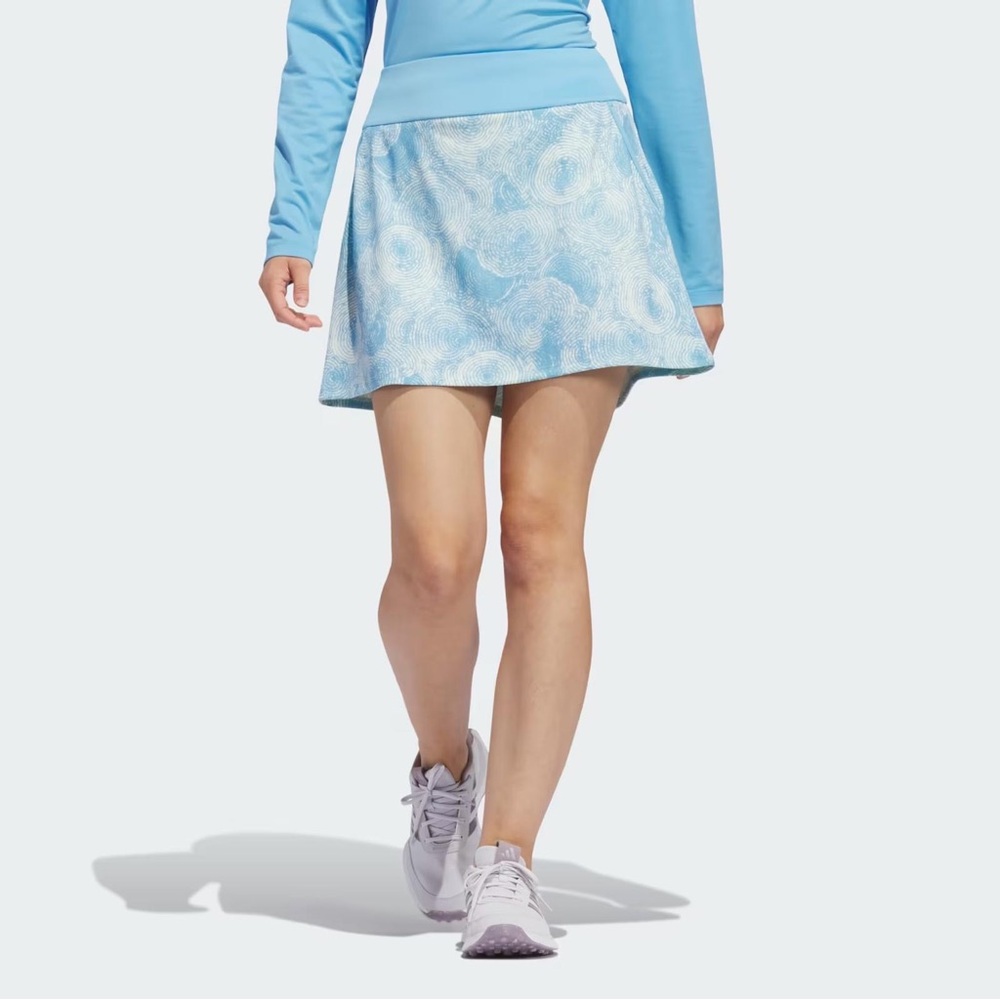 Blue Patterned Women's Skirt